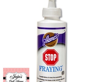 Stop Fraying Fabric Glue 4oz 262 Aleenes