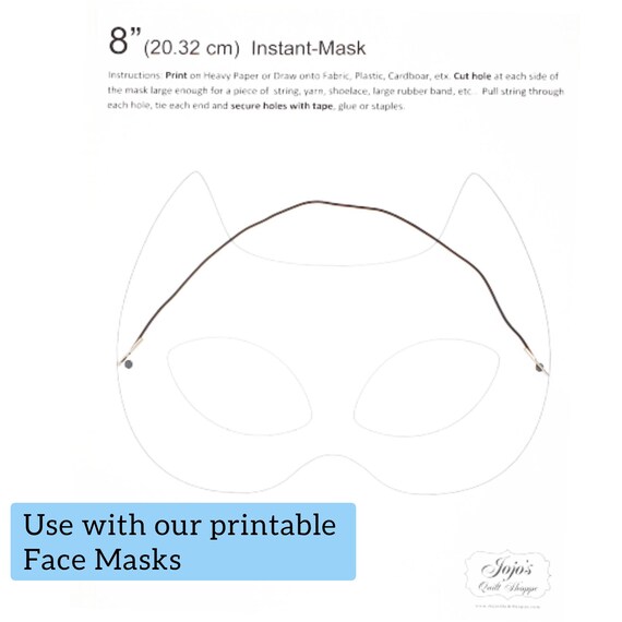 one dollar adobe pdf download and unlimited print mask cat 3 etsy ireland