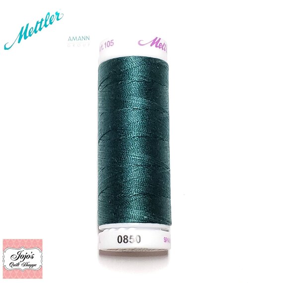 Deep Purple Mettler Silk-Finish Solid Cotton Thread 164 yd//150m