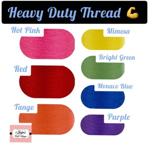 Coats and Clark Nähgarn {assorted} XP Heavy/Dual Duty Plus Jean & Topstitching (Baumwolle/Polyester) #977 Faden 60 Meter, 54 Meter