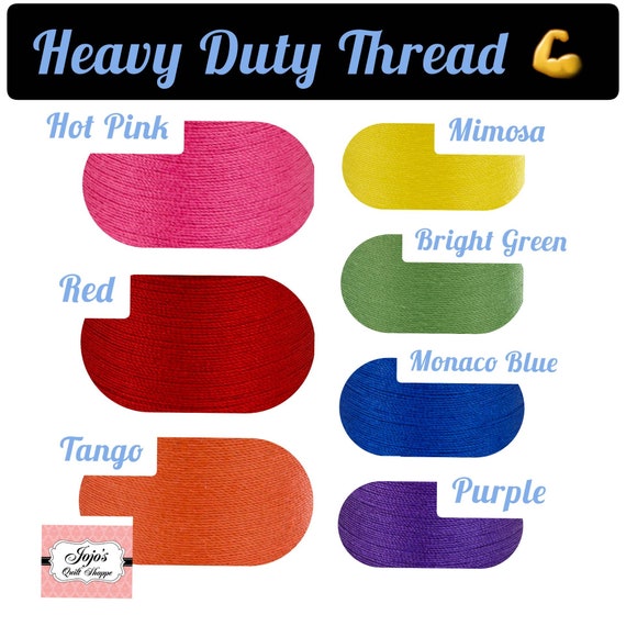 Coats and Clark Sewing Thread {Assorted} XP Heavy/Dual Duty Plus Jean & Topstitching (Cotton/Polyester) #977 Thread 60 Yards, 54 meters
