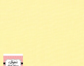 Bella Solids Baby Yellow 100% USA Grown Cotton, Yardage by MODA fabrics SKU 9900 31 Sew-Quilt-Embroider Free Ship