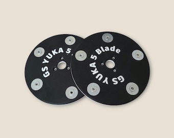 Yuka mammotion robot lawnmower 2 cutting disks with 5 double-sided blades.   BLADES NOT INCLUDED