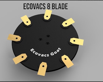 Disc for 8 blades ecovacs goat g1 800/1600/2000 robot. Blades not included and color random. READ THE DESCRIPTION please