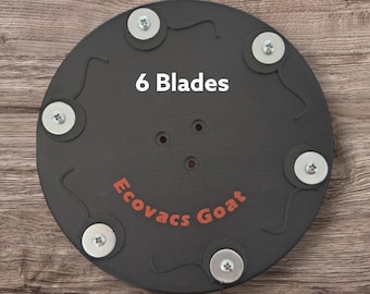 Disc for 6 blades ecovacs goat g1 800/1600/2000 robot. Blades not included and color random. READ THE DESCRIPTION please