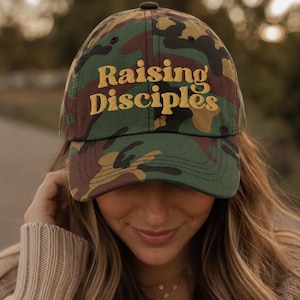 Gorra cristiana para padres, regalo para mamás que educan en casa, gorra de béisbol Faith Mama con cruz bordada con escritura, algodón, visera curva ajustable, creyente de Jesús