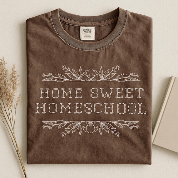 Homeschool Mom Shirt Homeschool Mom Gift New Homeschool Mom Home Educator Gift Co Op Teacher Gift Shirt for Homeschool Parent Oversized Tee