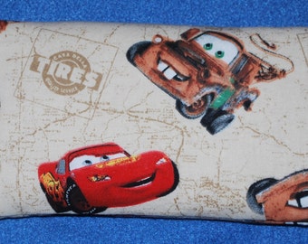 Disney Cars Hot Cold Microwave Heating Pad Therapeutic Rice Eye Pillow Sinus Pack 4x9