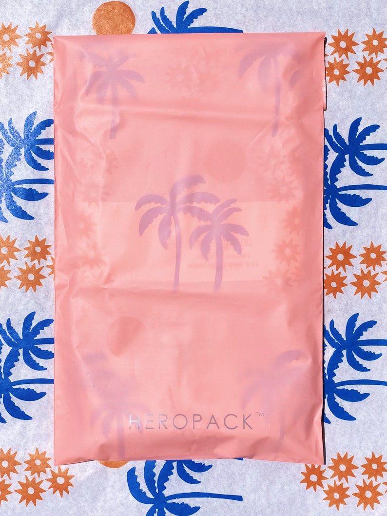 block printed linen napkins. sea things on blush pink. placemats / tea towels. boho home decor. palm beach. cactus. beach house. ocean. image 5