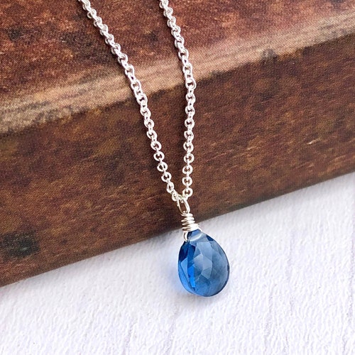 Sapphire Necklace September Birthstone 