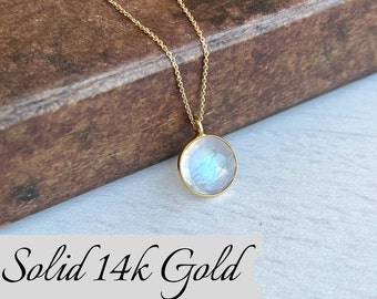 Moonstone Pendant Gold - Etsy