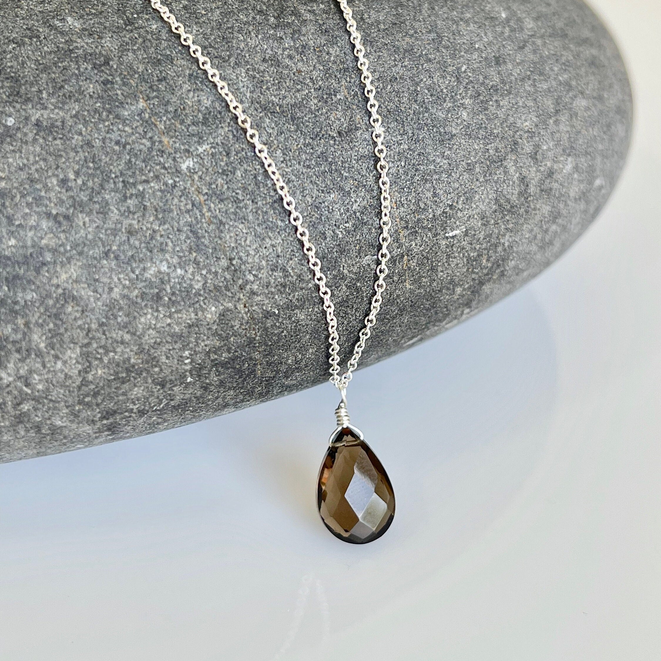 Smokey Quartz Necklace | Made In Earth AU