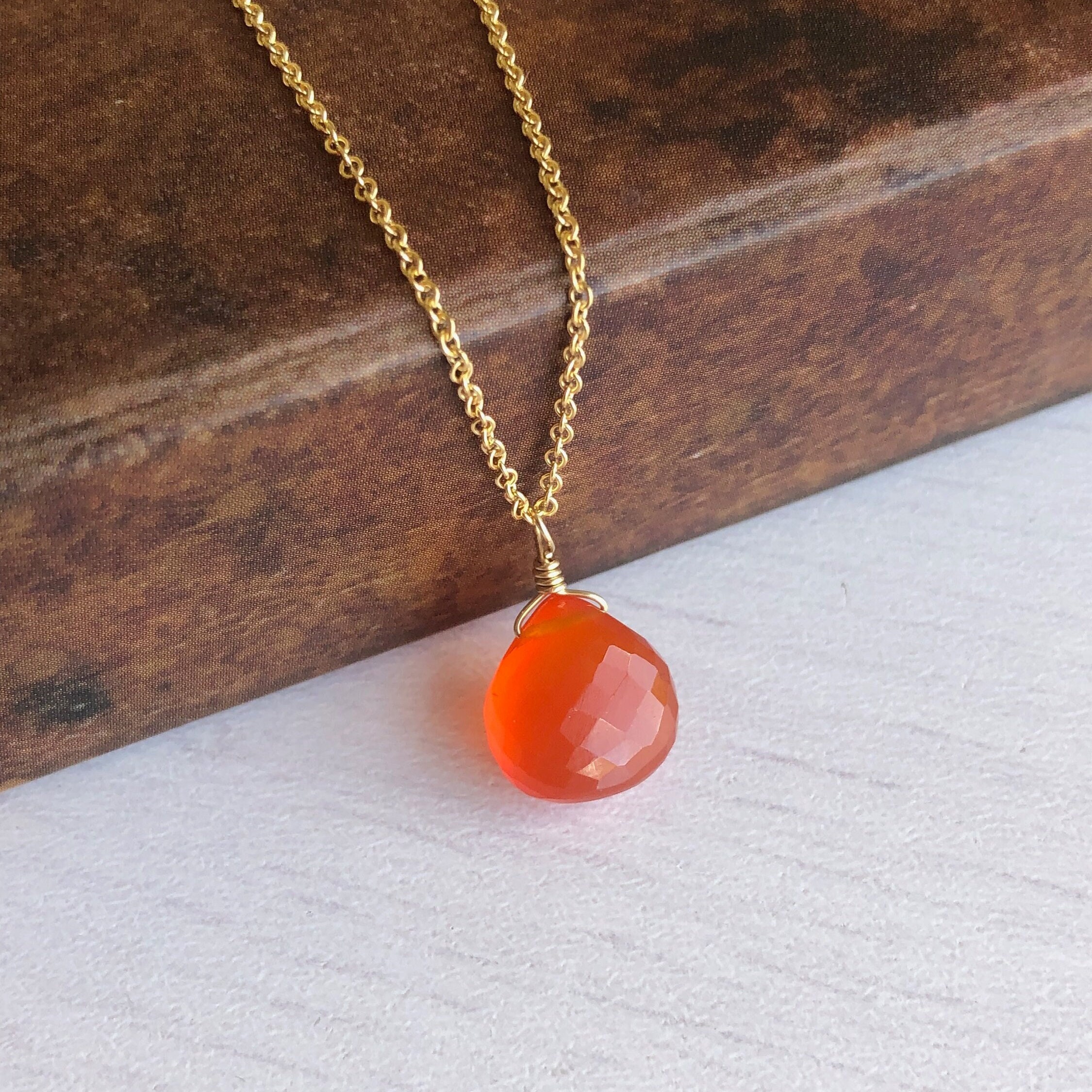Carnelian pendant deals