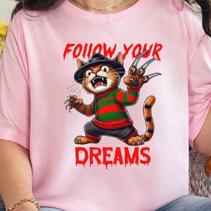 Freddy krueger cat shirt cheap