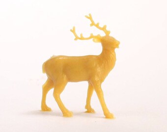Dollhouse Miniature Resin Male Buck Deer Reindeer Animal Figurine