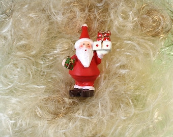 Golden Angel Hair with Gold  Lametta - German - Putz House - Christmas Decorations - Artificial Snow - Santa Displays - 216-9001