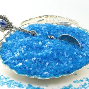 Super Shard Glitter | Genomskinligt blått konstglitter | Korttillverkning | Scrapbooking | Hantverksprojekt | Nageldekal - SSG-Blå bild 4