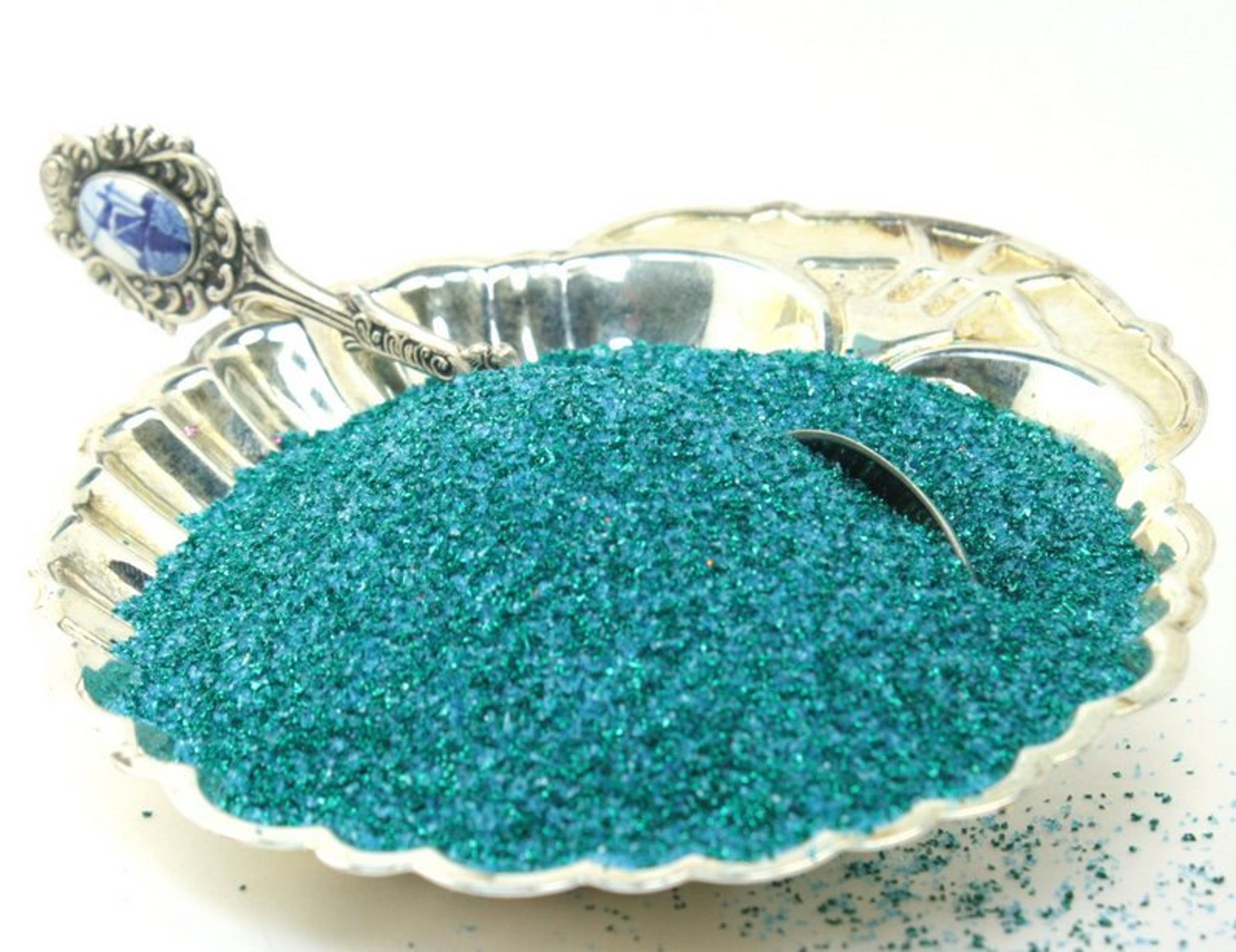 Green Mist Glitter Art Glitter Craft Glitter Decoration Etsy