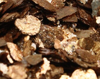 Natural Mica Flakes Copper Art Glitter | Cardmaking | Scrapbooking | Mixed Media Project | Nail Art Decal - 311-4326