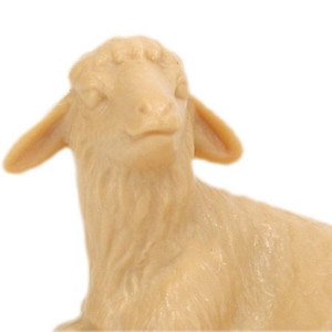 Miniature Sheep Brown Set Of 4 | Miniature Animals For Dollhouse | Craft Project | Farm Animals Figurines - 203-3-1507
