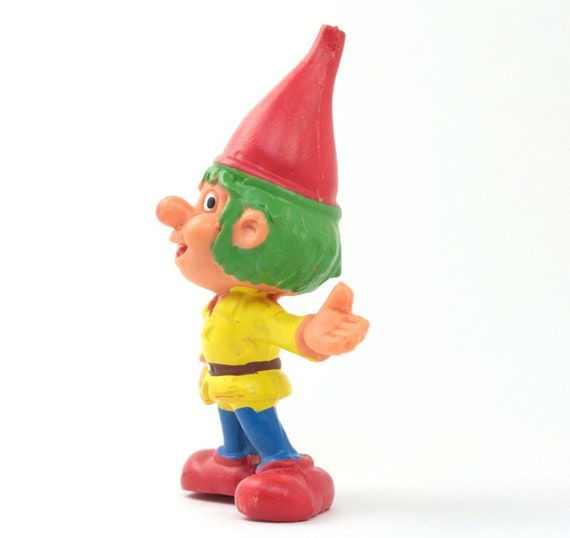 Set of Four Hand Painted German 800-2613 Railway Gnomes 1/" Mini Elf/'s