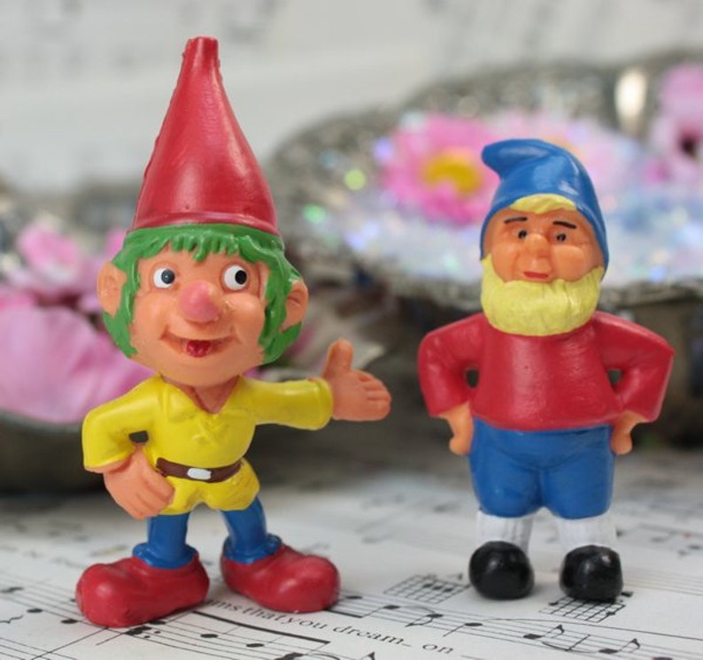 2.5 Colorful Elf Miniature Elf Gnome Home Elf Figurine Etsy