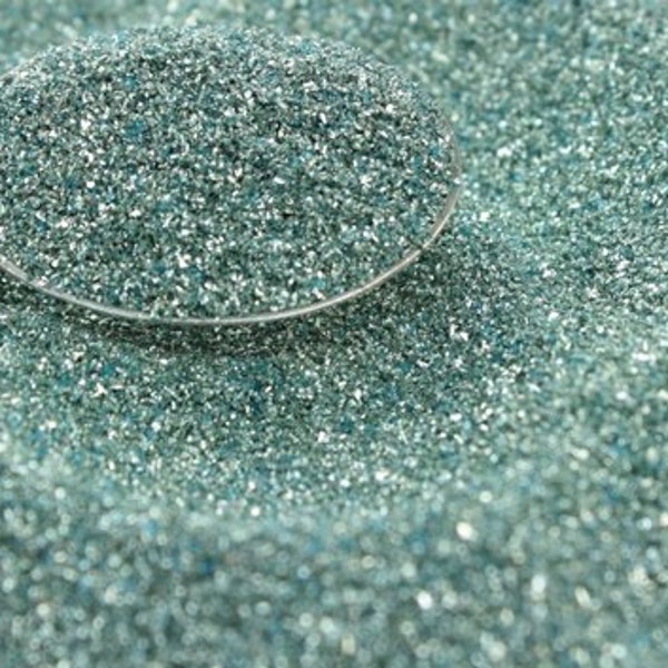 Blue, Pale Blue - Glass Glitter art glitter craft glitter decoration glitter glass glitter artist glitter german glitter - 311-9-295