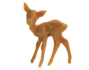 Cute Tiny Deer Miniature Set of 10 Pcs | Fairy Garden Decor | Gnome Home Decor | Deer Figurine 1/2&quot; Tall - 203-1005