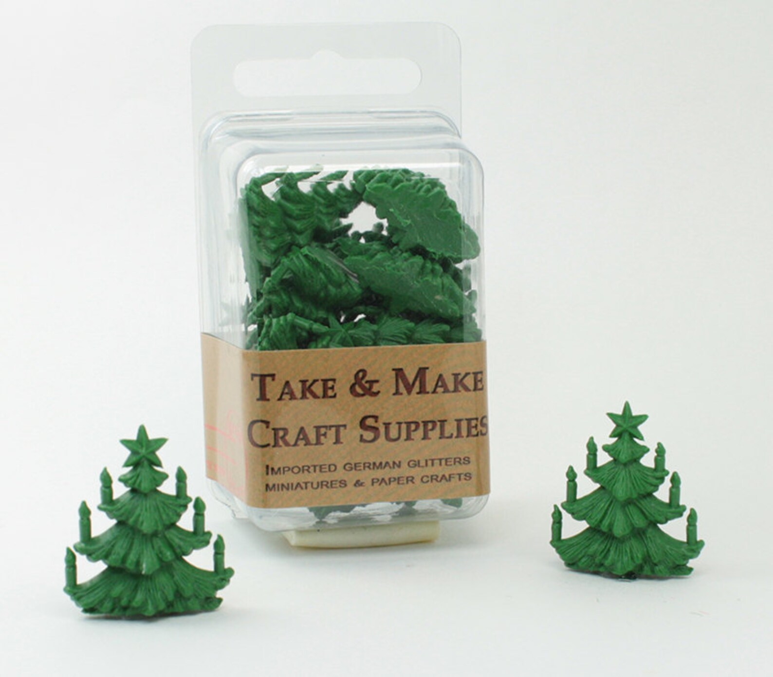 Vintage Christmas Trees 12 Pcs Trees Miniature Christmas Tree Etsy