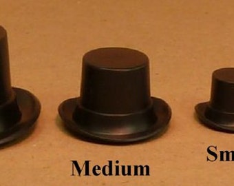 Top Hat Tiny Black Set of 6 203-3-153M 