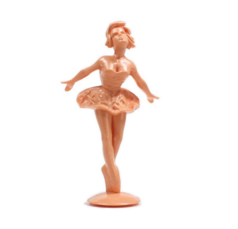 Dancing Ballerina Figure/Plastic Ballerina 3 Tall Etsy