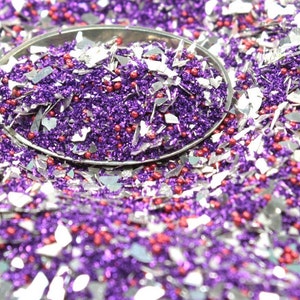 Twilight Sparkle Glitter Medley | German Glass Glitter | Cardmaking | Scrapbooking | Resin Art | Nail Art - 311-BD-23