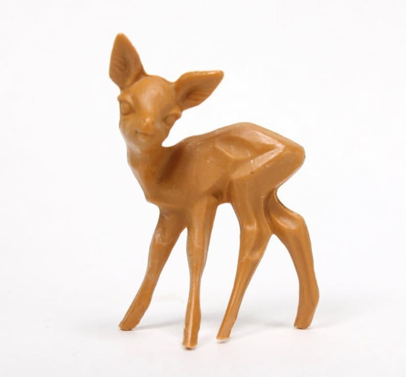 Miniature Deer - 1quot; Tall Limited time sale Perfect 6 San Diego Mall Pcs 203-3-1227 Set