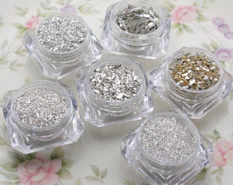 Silver Starter Kit art glitter craft glitter decoration glitter glass glitter artist glitter german glitter - 312-1001