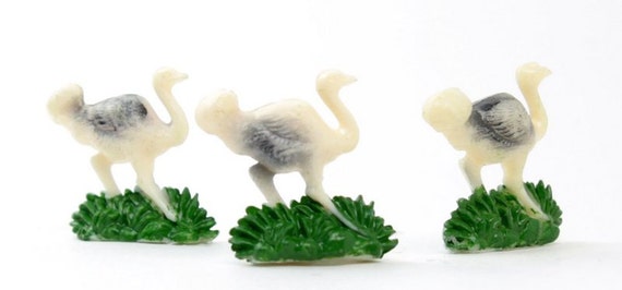 Vintage Ostrich Miniatures IV3-2506 12 pcs German
