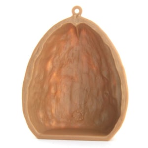 Empty Walnut Miniature Shells Set Of 6 | Mini Easter Project Craft | Walnut Shells Dollhouse Diorama - 203-3-052