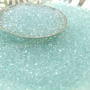 Clear Glass Micro Deco Beads | Scrapbook | Jewelry Making | Project Crafting | German Colored Glass Beads - 311-3005