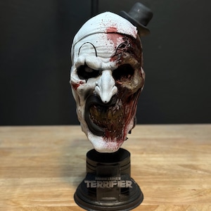 1:2 Scale Art the Clown Head (Skull Version)