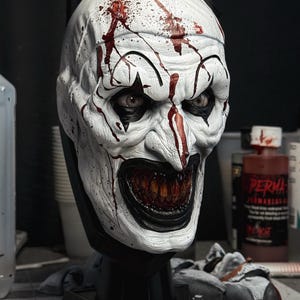 1:2 Scale Art the Clown Head