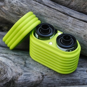 FilmPop 35 mm-filmhoes: magnetisch deksel, capaciteit van 2 rollen, 3D-geprint