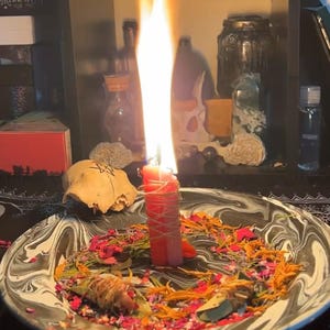 Love Binding Spell with Manifestation Necklace – Romance Ritual & Devotion Magic Kit for Attraction, Witchcraft Spell with Jewelry