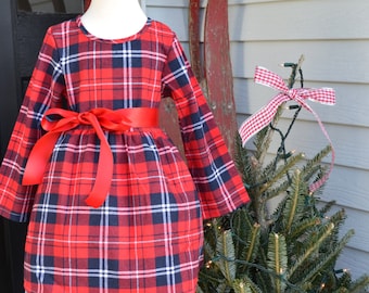 Red Christmas Dress - Etsy