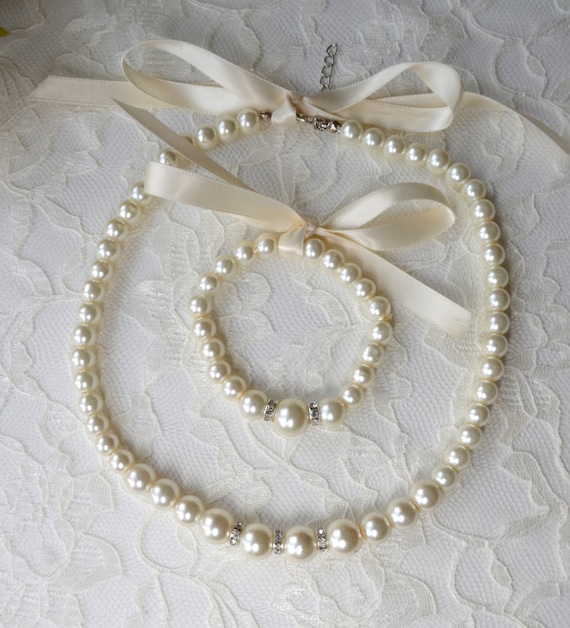Flower girl sale jewelry sets wedding
