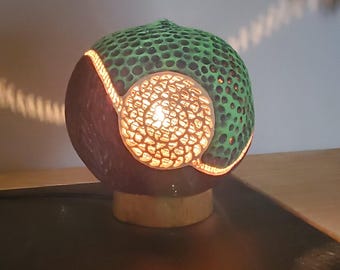 decorative openwork lamp for a zen atmosphere