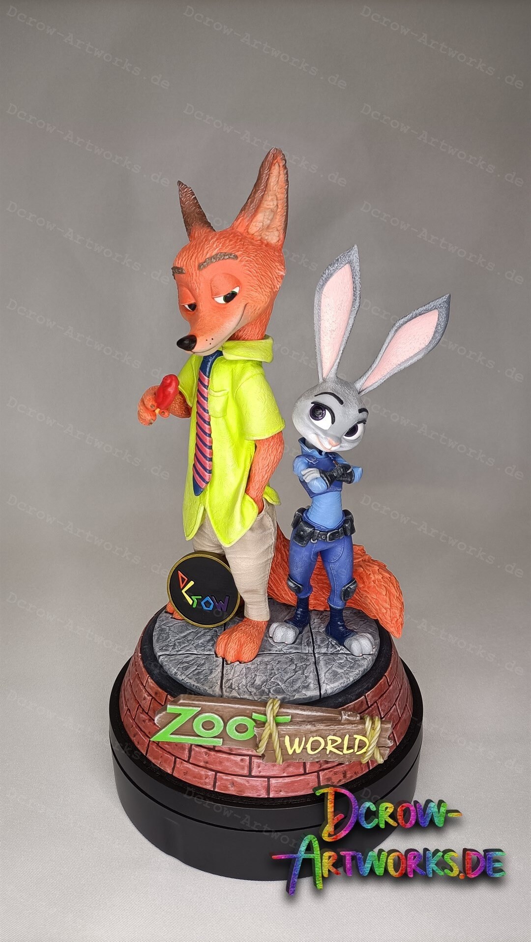 タオル・ハンカチ Zootopia Nick & Judy Selfie Figure Disney Zootopia Nick & Judy Selfie Figure Ichiban Kuji A