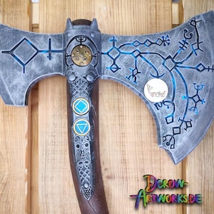 Kratos Leviathan Ax Resin God of War Cosplay