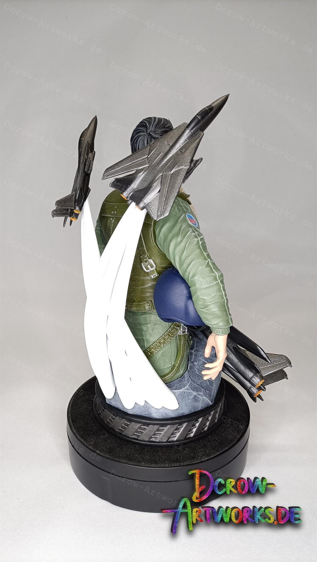 Top Gun Maverick Resin Figure - Sanix - Etsy