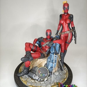 Deadpool Diorama Resin - Sanix