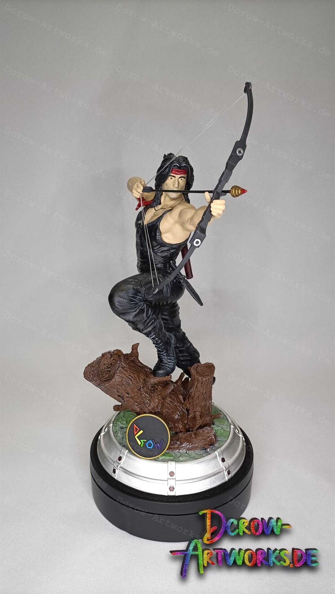 Rambo Resin Figure Sanix - Etsy