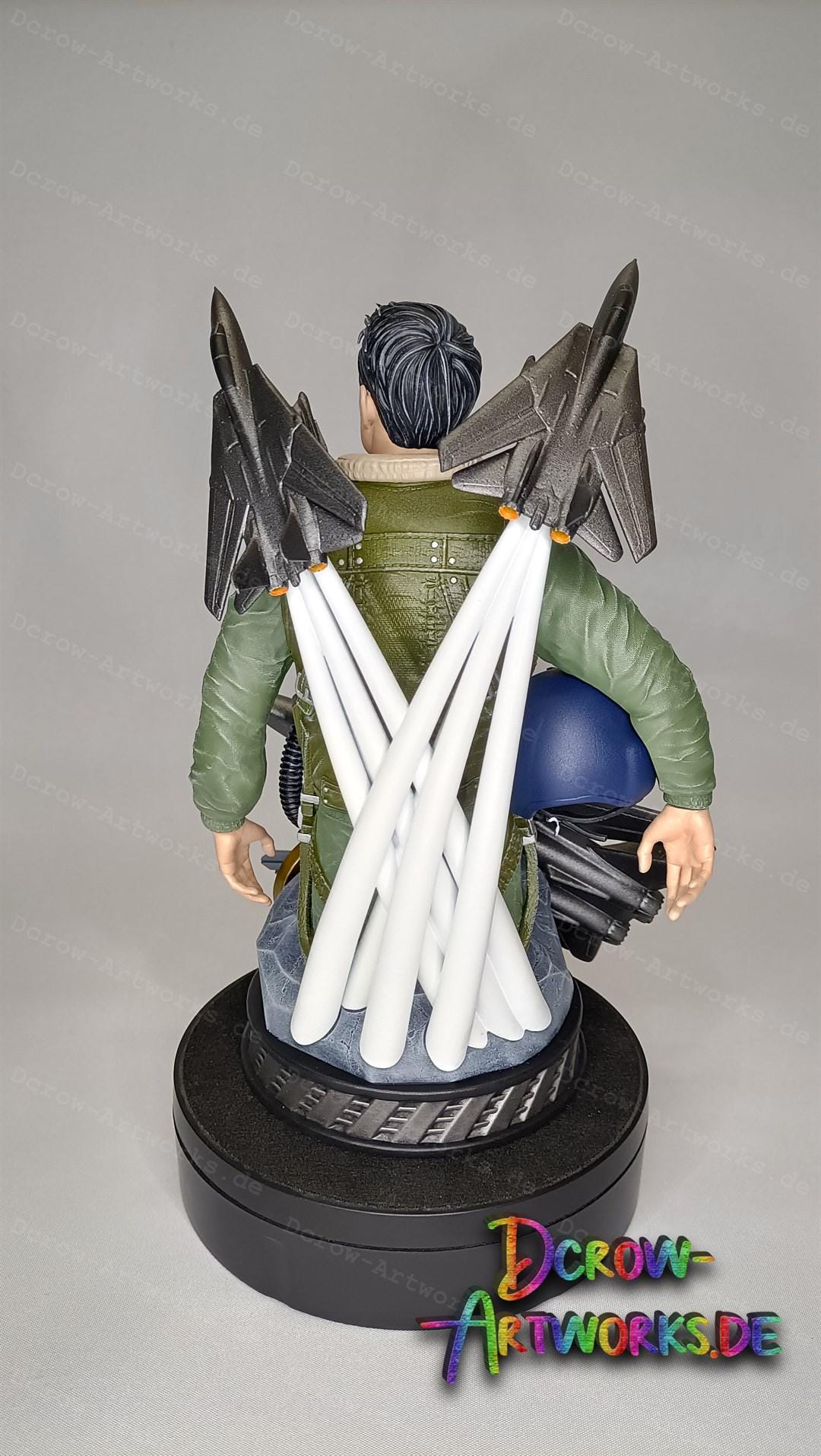 Top Gun Maverick Resin Figure - Sanix - Etsy